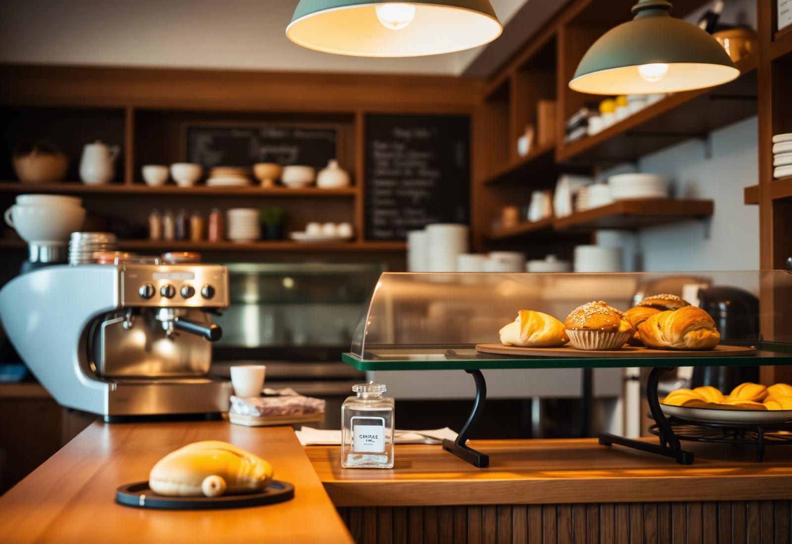 Intérieur chaleureux du Café ORÉE Pâtisserie